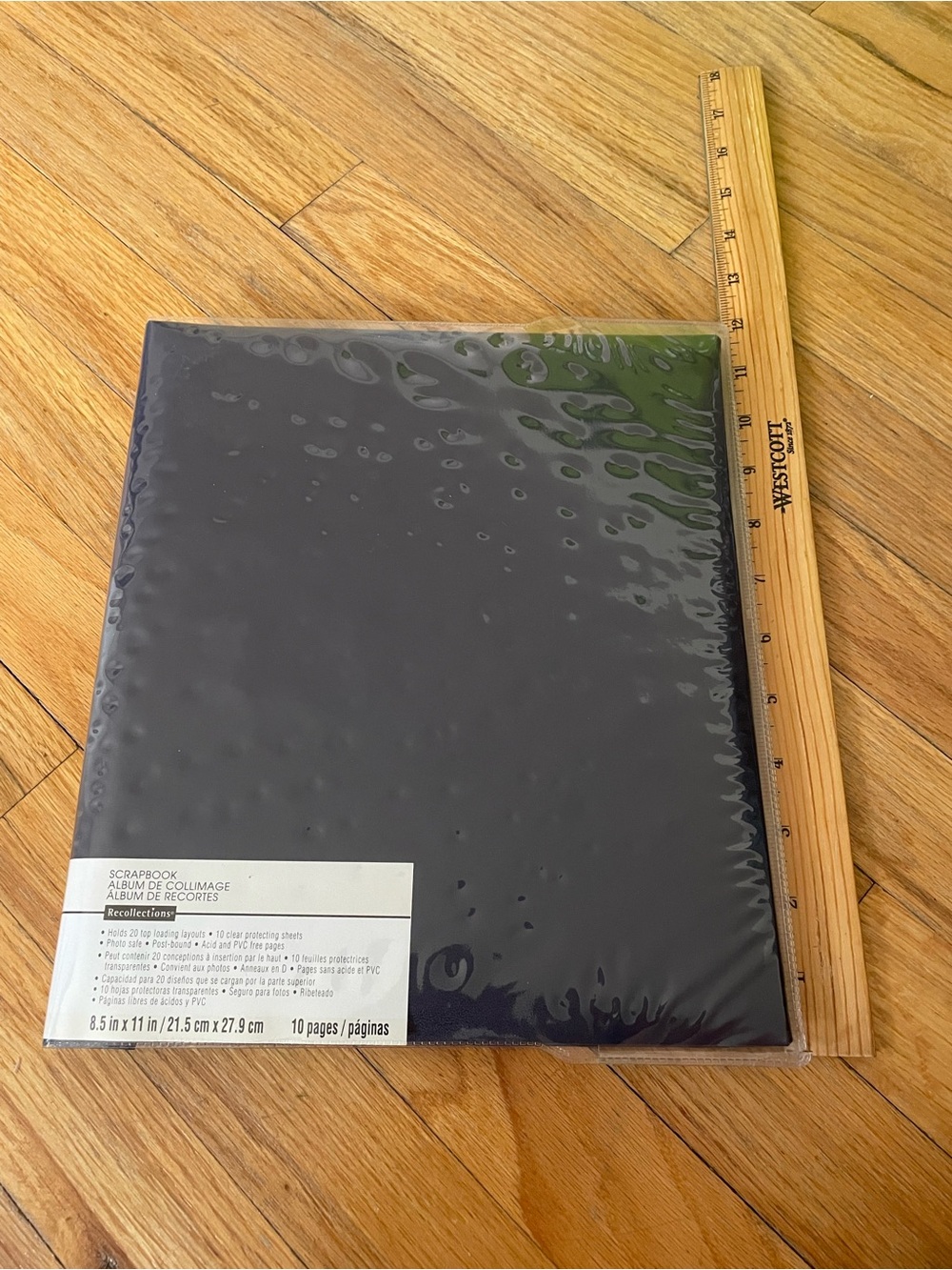 Recollections Blue Scrapbook Album